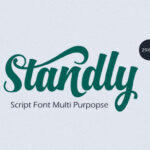 Standly Font Poster 1