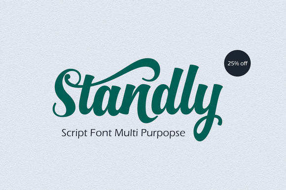 Standly Font Poster 1