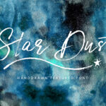 Star Dust Font Poster 1