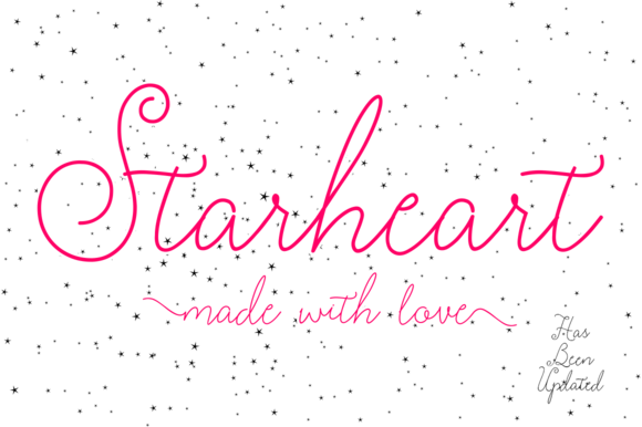 Starheart Font Poster 1