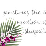 Staycation Script Font Poster 4