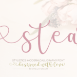 Stea Font Poster 1