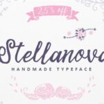 Stellanova Font Poster 1