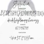 Stepbrother Font Poster 8