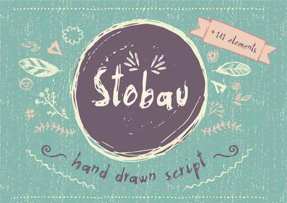 Stobau Font Poster 1