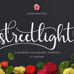 Streetlight Font Poster 1