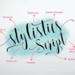 Stylistics Script Font Poster 5