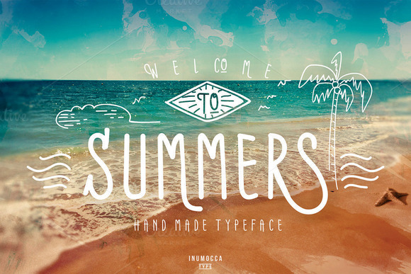 Summers Font Poster 1
