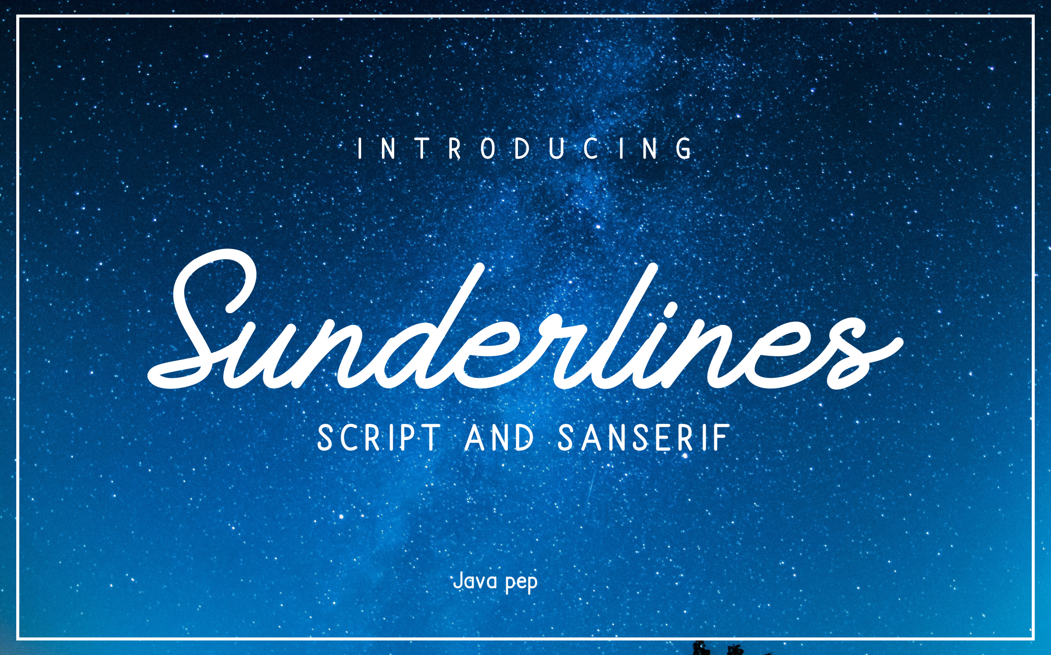 Sunderlines Font