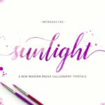 Sunlight Font Poster 1