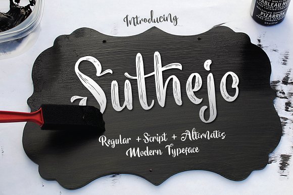 Suthejo Font