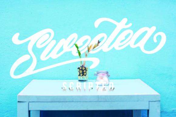 Sweetea Font Poster 1