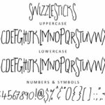 Swizzlesticks Font Poster 1