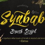 Syabab Font Poster 1