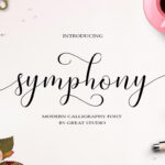 Symphony Font Poster 1