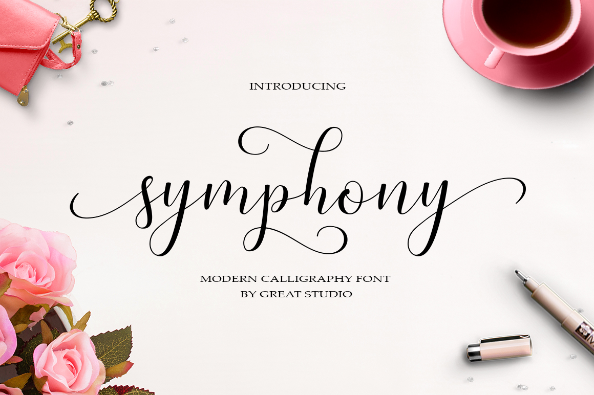 Symphony Font Poster 1