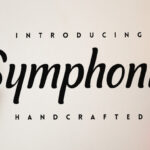 Symphony Font Poster 1