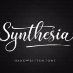 Synthesia Font Poster 1