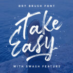 Take Easy Font Poster 1