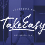 Take Easy Font Poster 13