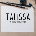 Talissa Font Poster 1