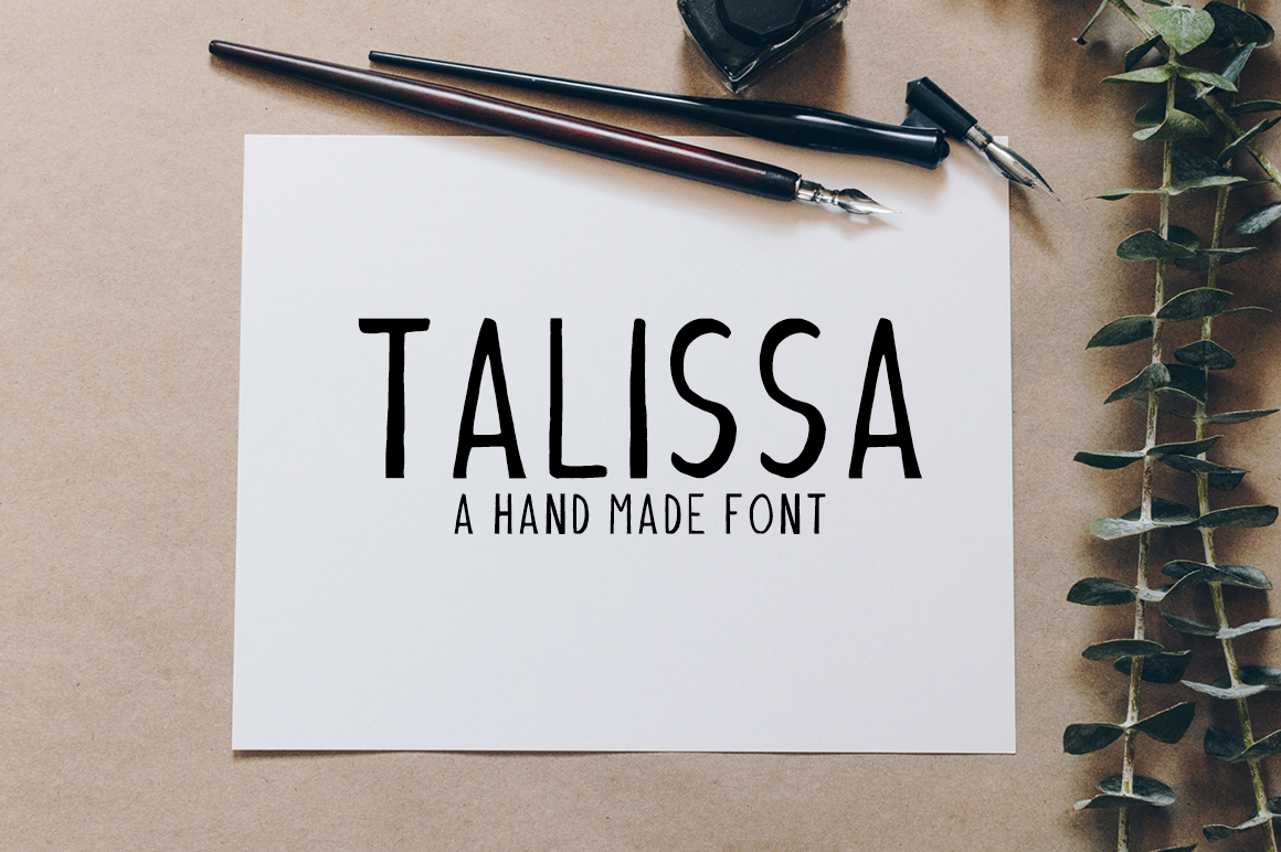 Talissa Font Poster 1