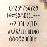 Talissa Font Poster 3