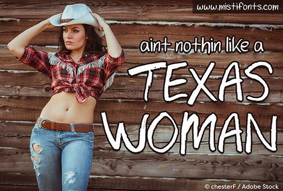 Texas Woman Font
