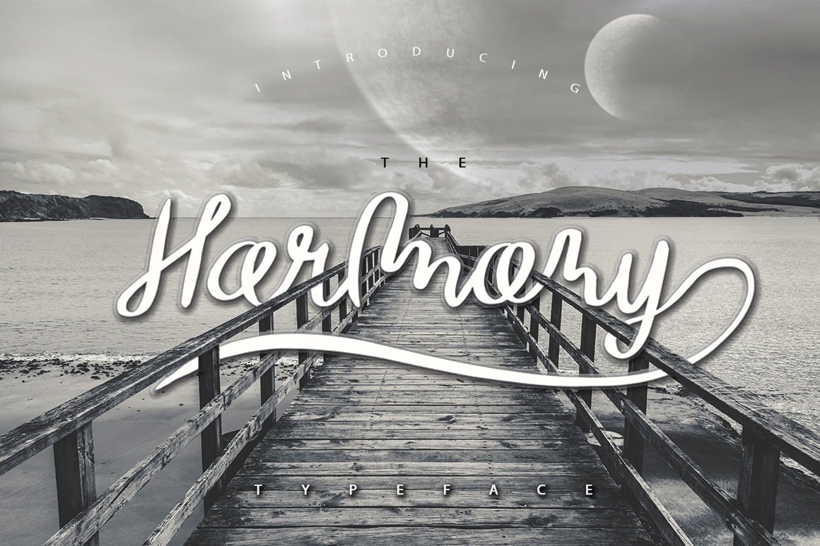 The Harmony Font Poster 1