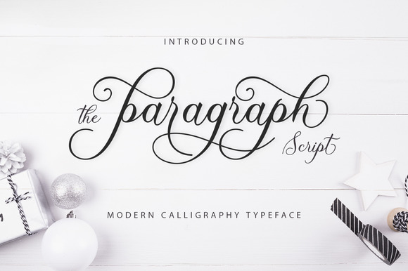 The Paragraph Script Font