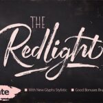 The Redlight Font Poster 2