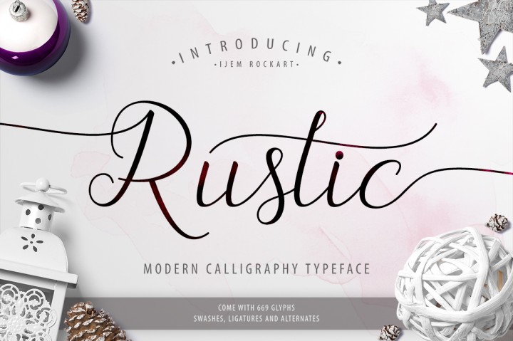 The Rustic Script Font