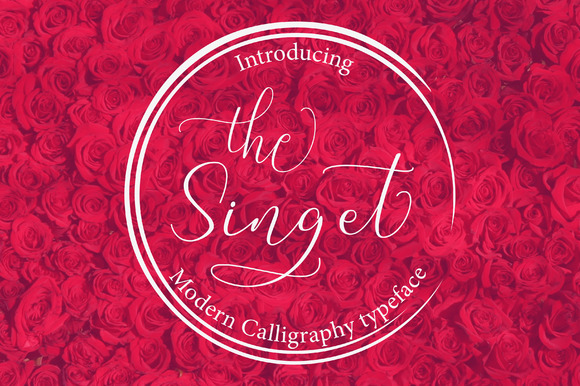 The Singet Font Poster 1