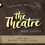 The Theatre Font Poster 1