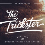 The Trickster Font Poster 1