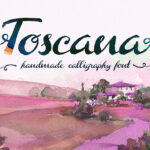 Toscana Font Poster 1