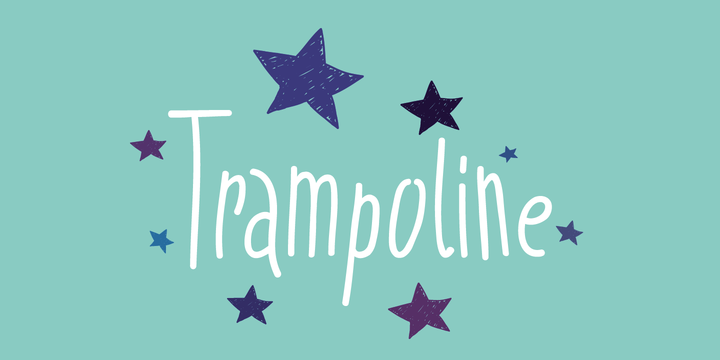 Trampoline Font