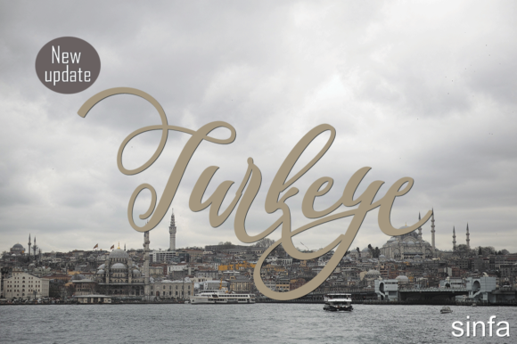 Turkeye Font Poster 1