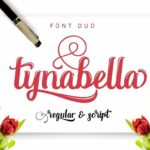 Tynabella Font Poster 1