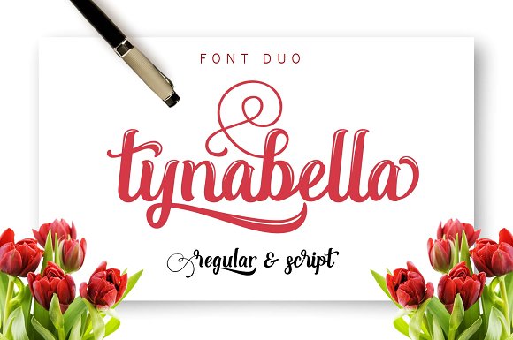 Tynabella Font Poster 1