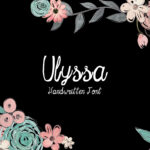 Ulyssa Font Poster 1