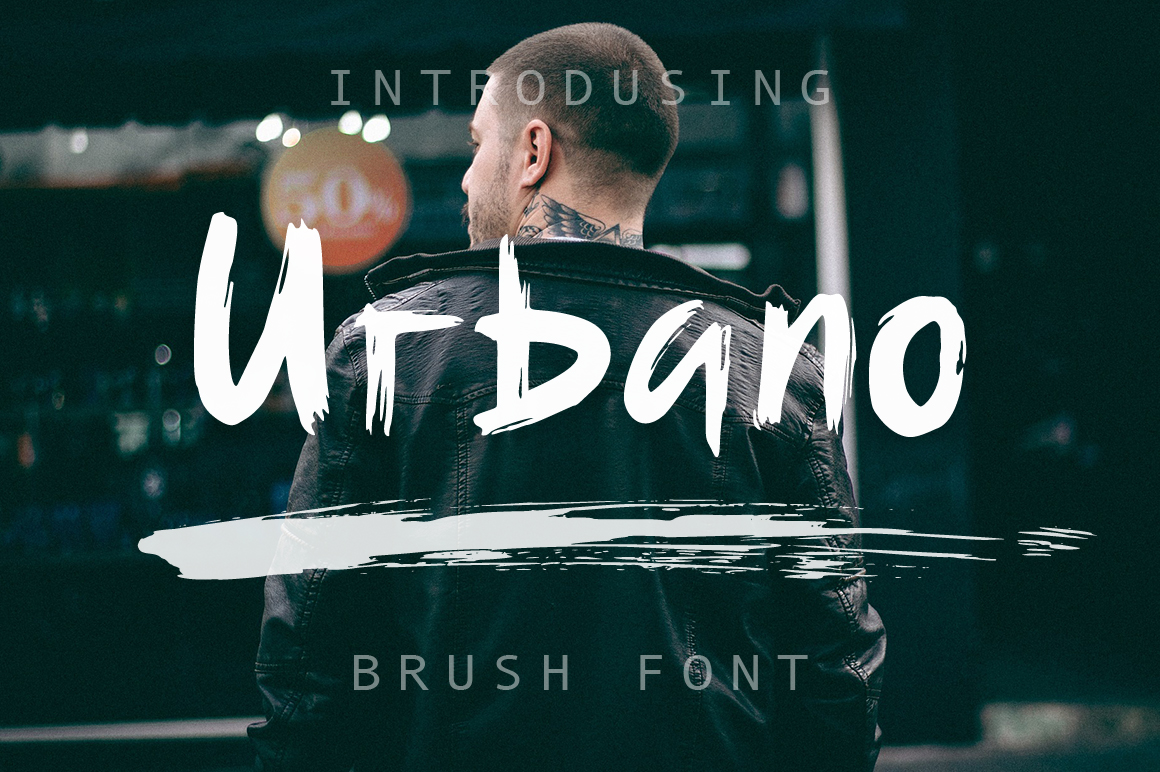 Urbano Font Poster 1