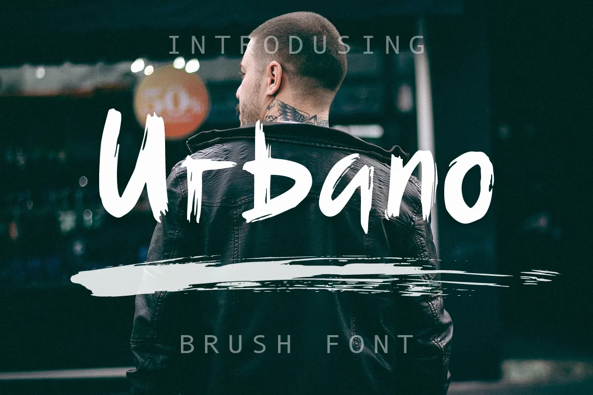 Urbano Font Urbano Font Poster 1