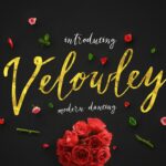 Velowley Font Poster 1