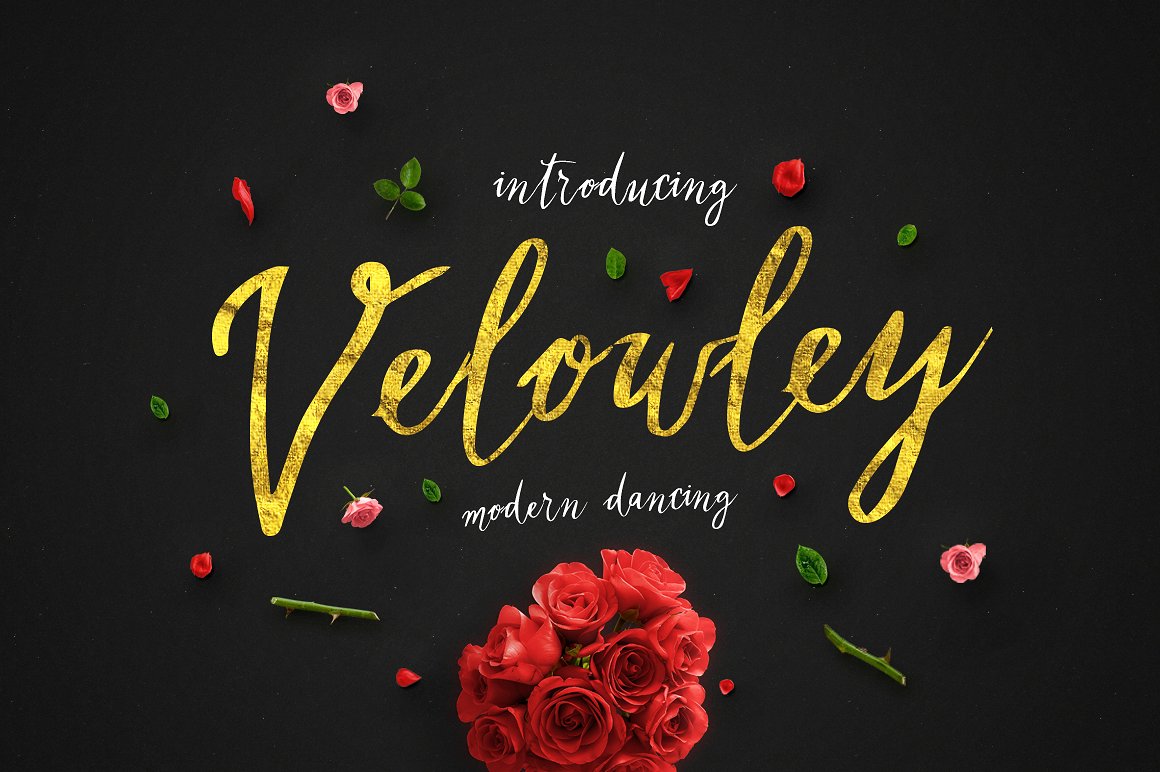 Velowley Font Poster 1