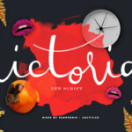 Victoria Font Poster 1