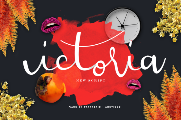 Victoria Font Poster 1