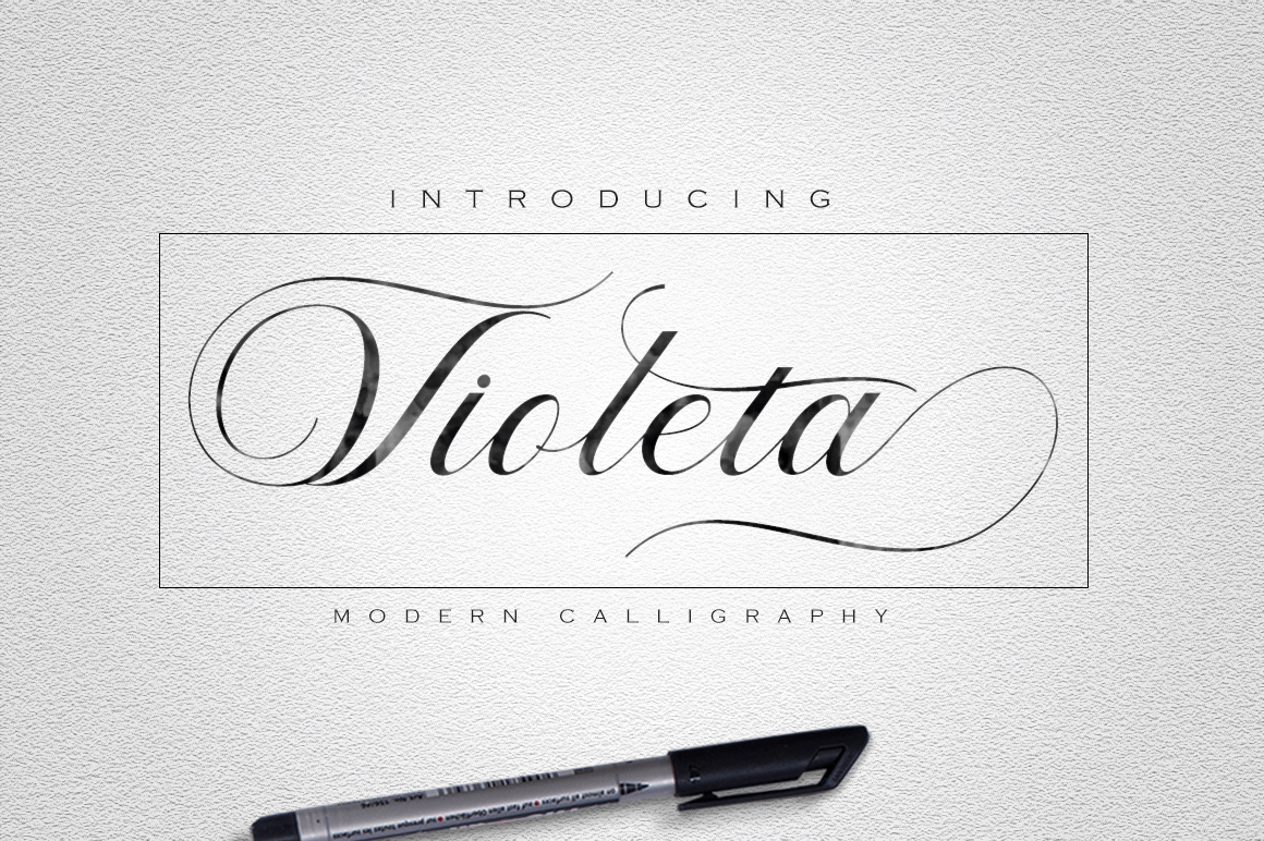 Violeta Font Violeta Font Poster 1