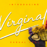 Virginal Font Poster 1