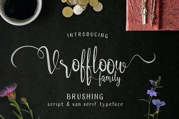 Vroffloow Font Vroffloow Font Poster 1